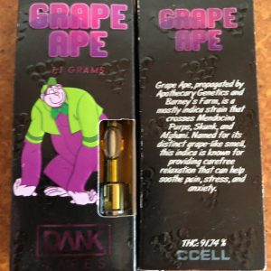 Dank Grape Ape Cartridge - Full Gram Cartridge - Potent Clinic Dispensary